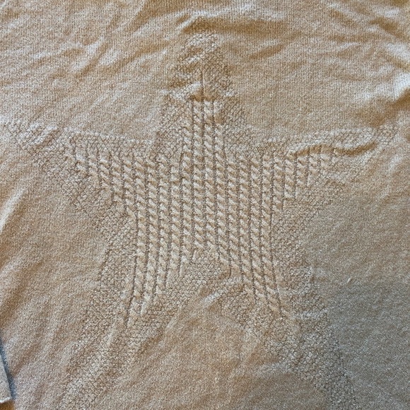 Wit & Wisdom Star Cable Knit Sweater Light Gray | XS | NWT - Picture 4 of 12